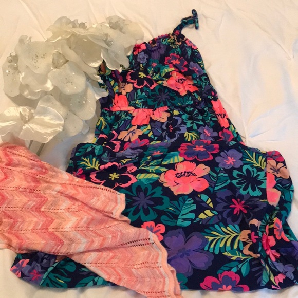 Xhilaration Other - BUNDLE OF MAXI DRESS & COVER UP SWEATER